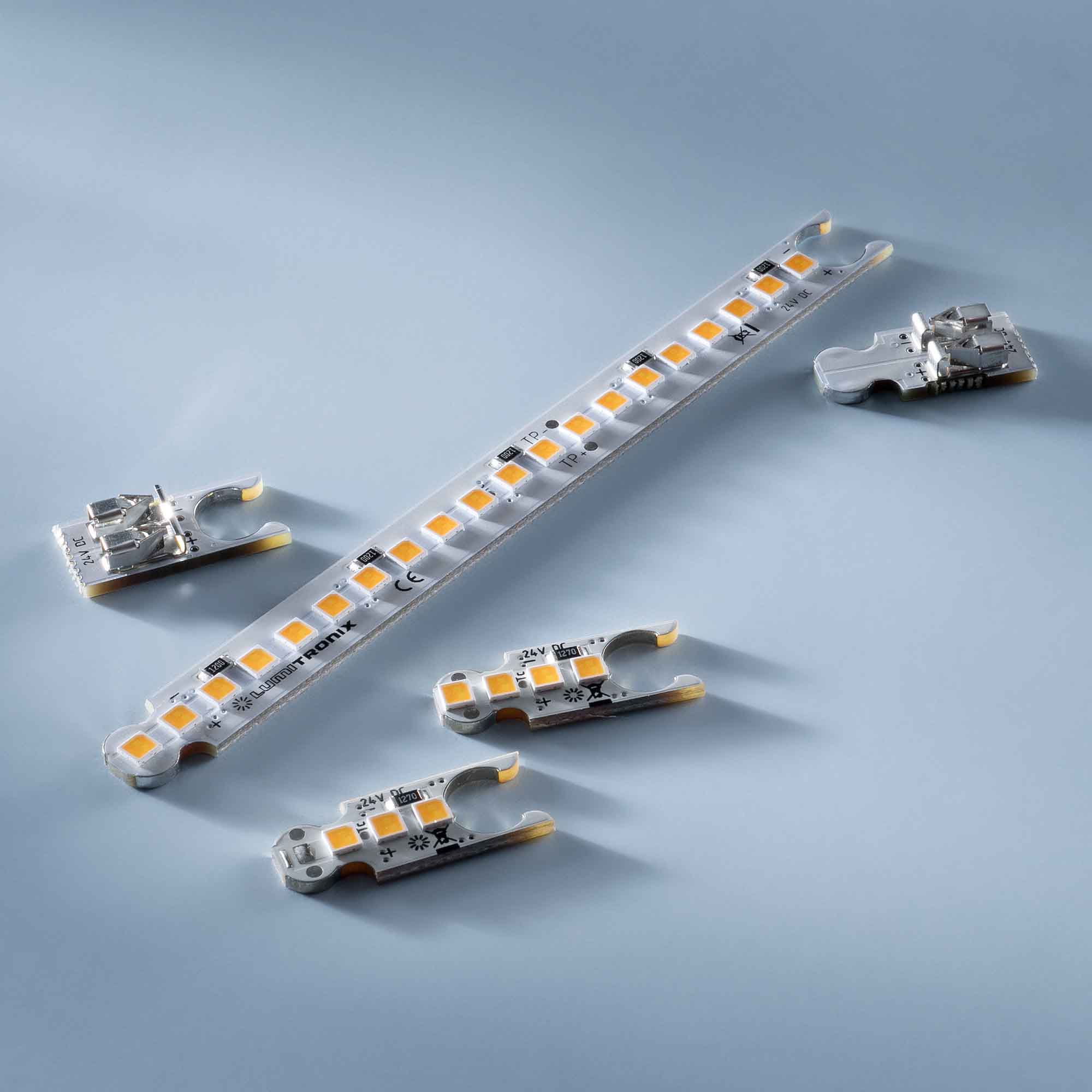 ConextBar 20 Fita LED branca quente CRI90 2700K 319lm 24V 20 LED 10.4cm módulo